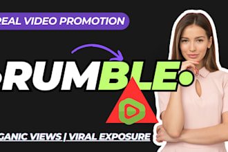 do rumble video promotion, organic rumble promotion, rumble video marketing