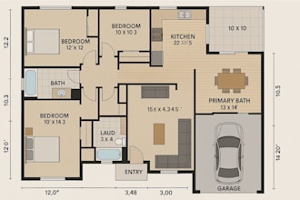 draw 2d space plan for layouts for house offices and real estates