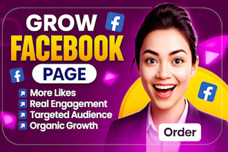 do grow facebook page promotion following fast organically