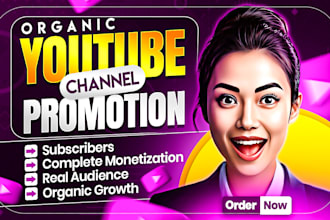 do organic youtube video promotion for channel growth