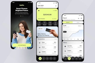 develop fintech app bank app wallet loan bnpl nft crypto app flutter payment app