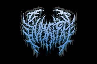 do black, slam, or death metal logo for your band