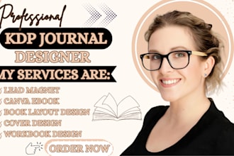 create kdp journal minimalistic canva ebook lead magnet design ebook layout