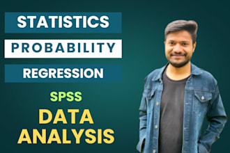 do business statistics, probability, regression analysis, spss data analysis