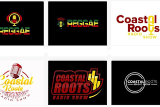 do music, band, dj, studio record, radio, and tv logo within 24 hours