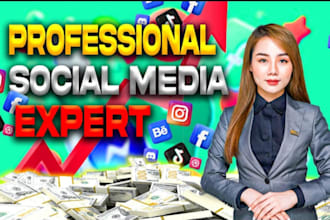 professionally set up social media accounts and business pages