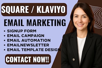 do square email marketing square email campaign automation klaviyo marketing