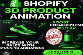 design or redesign your shopify 3d dropshipping store or website