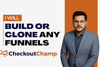 build or clone high converting sales funnels in checkoutchamp