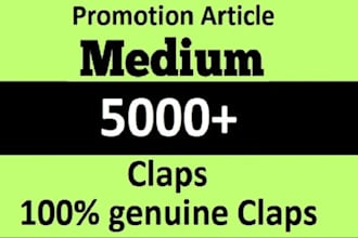 do viral promotion for your medium article