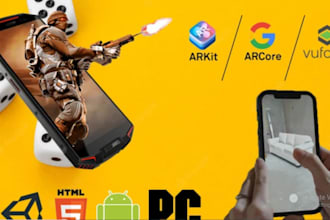 provide unity game development, mobile games and prototyping