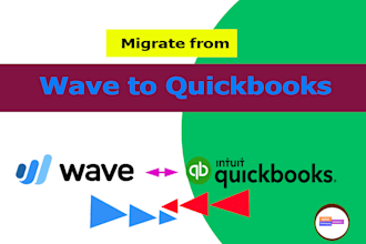 migrate from wave  to quickbooks online