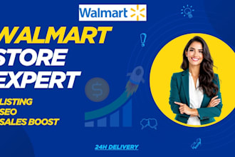 walmart store manager and product listing optimization for higher sales