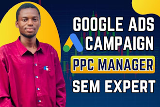 google ads campaign setup ppc adwords marketing manager search sem audit expert