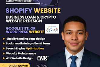 design junk removal website,google website,shopify website or business marketing