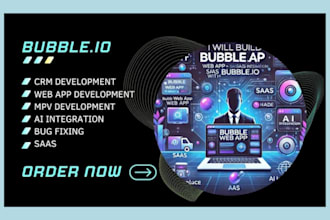 bubble saas developer bubble ai saas mvp bubble io website bubble app developer