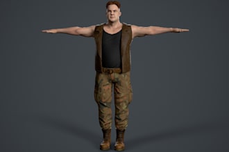 3d character modeling, sculpting, rigging, texture 3d animal model, 3d animation