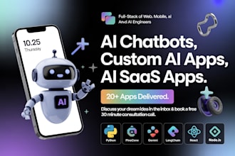 be ai developer, ai mobile app, ai saas web app, pwa, saas platform admin panel