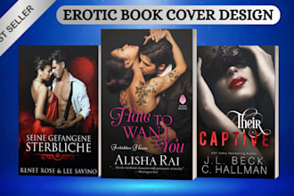 design erotic romance book cover fantasy book cover ebook kindle cover design