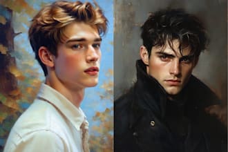 create a stunning ai generated portrait from your photo or from scratch