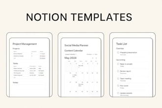 create notion freelance client organizer template