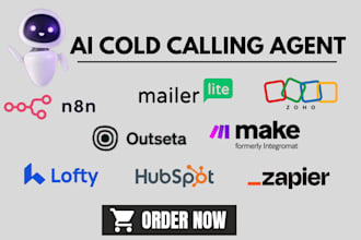 build ai agent, make com, vapi ai, whatsapp automation, cold calling, zapier API