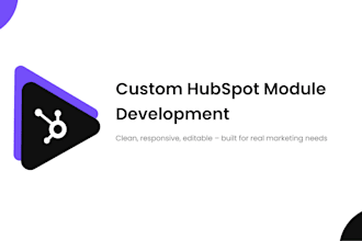 building a module for hubspot