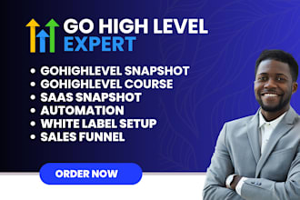 set go high level saas snapshot ai a2p saas form automation setup ghl saas crm