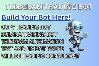 do trading bot, telegram trading bot, copy trade bot, solana trading copy bot