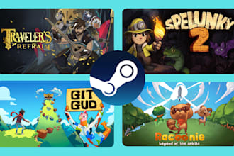 steam capsule art, game banner, game art game poster, game ui steam page artwork