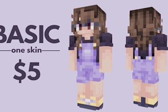 make you a custom minecraft skin