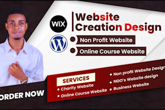 design engaging nonprofit, charity, crowfunding, donation, ngo website and setup