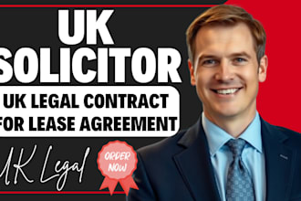 be your UK solicitor, UK legal contract for lease agreement