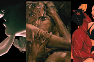 write custom gay romance,kinky nsfw erotica, bdsm fanfiction