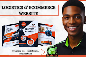 ecommerce website logistics wordpress website  logistics website wordpress