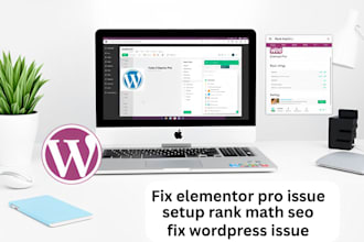 fix wordpress elementor pro issue fix woocommerce plugin and rank math