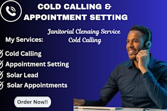 do janitorial cold calling, janitorial leads, USA janitorial cleaning services,
