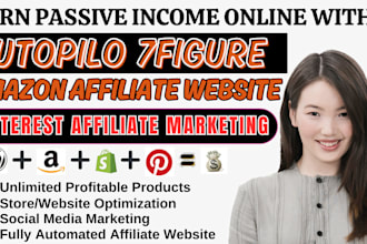 create autopilot 7figure amazon affiliate website, pinterest affiliate marketing