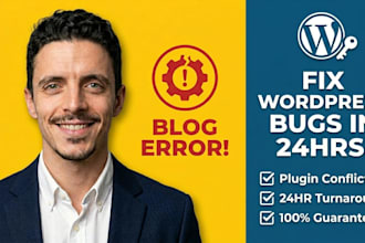 make emergency wordpress blog repair in 24 hours