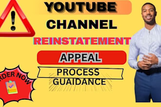 fix youtube channel suspension appeal letter copyright removal reinstatem