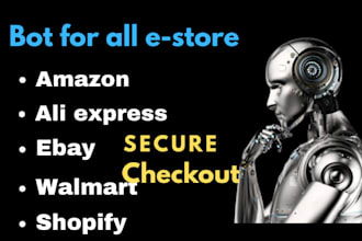 code auto purchasing bot for amazon walmart ebay facebook marketplace