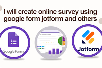 create online survey, get targeted responses to fill it with googleform jot form