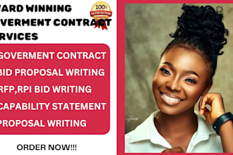 response to rfp government contract bid proposal writing rfq capability statemen