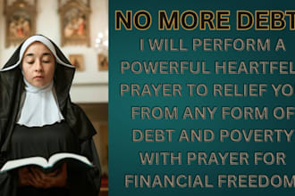 powerful prayer for deliverance from debt, poverty, and financial struggle