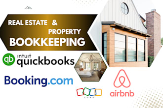 do bookkeeping for real estate and airbnb business