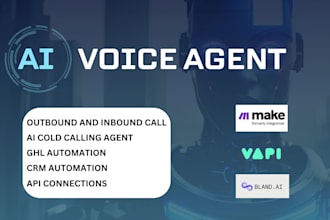 create ai voice agents with vapi, retell ai, ghl, synthflow