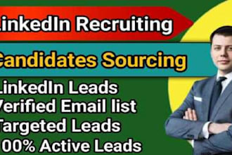 find recruitment leads b2b lead generation from indeed linkedin, zip recruiters