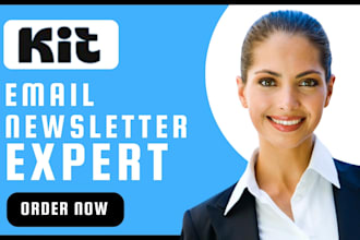 setup convertkit account set up convert kit newsletter design kit landing page