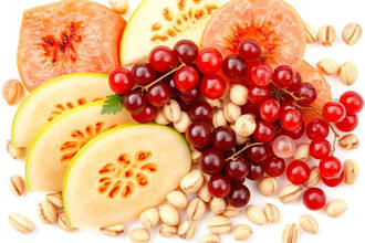 illustrate digitally realistic fruits or veggies