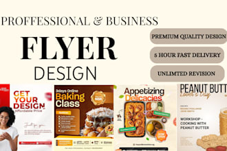 do flyer design, brochure design, event flyer, business flyer product flyer logo